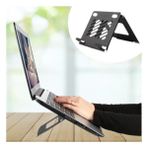 Aots® Ayarlanabilir Metal Dizüstü Destek Tabanı Katlanabilir Taşınabilir Laptop Sehpası Standı