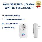 Ap001 Akıllı Wi-Fi Priz, Uzaktan Kontrol & Sesli Komut