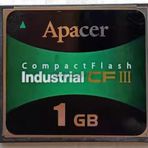 Apacer 1 Gb Compact Flash CF III Endüstriyel - Geniş Sıcaklık Destekli Hafıza Kartı