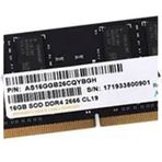 Apacer 16gb 2666MHz DDR4 Notebook Ram