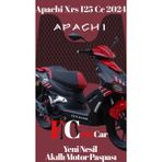 Apachi Xrs 125 cc 2024-1 Yeni Nesil Motor Paspası - Taba