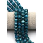 Apatit Doğal Taş Dizi 10 Mm Küre Kesim - Dz-1011