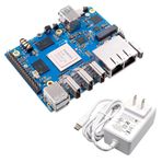APBVIHL OrangePi 5 Plus 16GB Ram RK3588 8 Çekirdekli 64 Bit 8k Kurulu 8K Video Kod Çözme 2.5G Yüksek Hızlı Çift Ağ Bağlantı Noktaları (16GB SingleBoard+5V5A Güç)