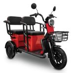 Apec APM5 Kırmızı Üç Tekerlekli Elektrikli Moped