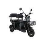 Apec APM5 Metalik Gri Üç Tekerlekli Elektrikli Moped