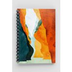 Apeirona Çizgisiz Defter | 90 Sayfa | Çelik Spiral | Sert Karton Kapak