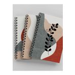 Apeirona | Limitless Art 3'lü Çizgisiz Defter - Çelik Spiral - A5 - Toplam 270 Sayfa - İvory Rengi Dokulu Kağıt