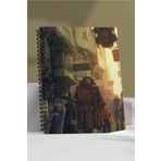 Apeirona | Limitless Art Harry Potter Defter - Bullet Journal | Noktalı | A5 | Çelik Spiral | 90 Sayfa | Sert Karton Kapak