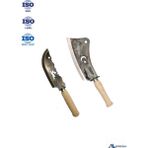 Apeksal Ahşap Saplı Kamp Outdoor Bıçak Satır Seti - 1