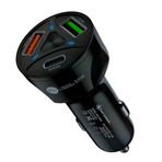 Apera BN72 55W Araç İçi Çakmaklık Hızlı Şarj Aleti PD Quick Charger 2 USB 1 Type-C Çıkış