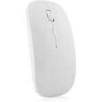 Apera GN-51 Beyaz Kablosuz Flat Bluetooth Mouse