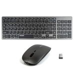 Apera MT15 Mac Uyumlu Kablosuz Multimedya Klavye Mouse Set Q Türkçe 3 Kanal Bluetooth + USB Alıcılı