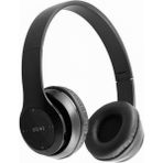 Apera MT22 P47I Wireless Bluetooth Kablosuz Kulaklık Extra Bass Radyolu Katlanabilir Hıfı Stereo 5.0 Bluetooth Aktif Gürültü Önleyici (Siyah)