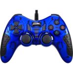 Apera MT40 Çift Analoglu Kol USB Pc Bilgisayar Ps3 Oyun Kolu Gamepad Joystick - Lacivert