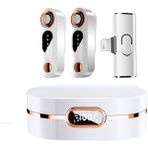 Apera NR39 Type-C Android Kablosuz Yaka Mikrofonu Powerbank Dock Şarj Göstergeli Kutu