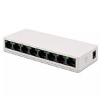 Apera NR4 8 Port Switch LED Işıklı RJ45 100Mbps Ethernet İnternet Dağıtıcı Ağ Hub Ev Ofis İçin