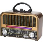 Apera NS-6677BT LED Işıklı Müzik Seti Fm Radyo USB Mp3 Player Bluetooth Hoparlör