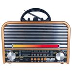 Apera NS-6678BT LED Işıklı Müzik Seti FM Radyo USB MP3 Player Bluetooth Hoparlör