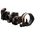 Apex AG2311BD Gizli Kırlangıç Kuyruğu 1 Pin .010/.019 Okçuluk Nişangahı, Siyah, Sol El/Sağ El