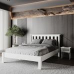 Apex Mdf Karyola | Kolay Kurulum - Beyaz - 160 x 200 cm