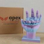 APEX3D Tech Rainbow Pla+ Filament - Sakura Sky 1kg, 1.75MM
