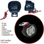 Apexi LED Lamba 6 LED 9-85V 6W Motorsiklete Özel 1 Adet