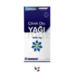 APEXİS Apexis Çörek Otu Yağı 1000 mg 60 Yumuşak Kapsül
