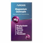 Apexis Magnesium Quintuple 200 mg İçeren 30 Tablet