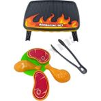 Apexma Oyuncak Barbekü Mangal Seti - Eğlenceli Izgara Barbekü Set - Mangal Kızartma Oyun Seti
