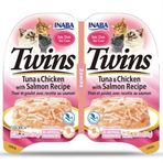 Apg Twins Somonlu ve Tavuklu 2x35 gr Kedi Ödül Maması
