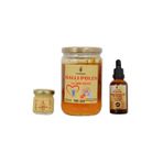 Apimed Ballı Polen Ve Arı Sütü(700Gr) Ve Propolis Su Bazlı(20Ml) Ve Arı Sütü(40Gr)