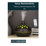 Apiyoo Hava Nemlendirici Aroma Oda Kokusu Difüzörü Soğuk Buhar Makinası Ultrasonik 7 Led Işıklı
