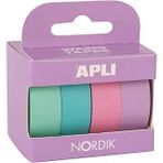 APLI Bant Apli 4 Renk Bant Pastel