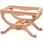 Aplik Puf - ham ahşap 65cm