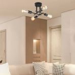 Aplika Glam 4'lü Modern Plafonyer Avize