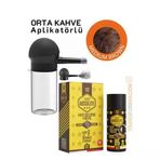 Aplikatörlü Saç Dolgunlaştırıcı Fiber Topik Toz Orta Ton Kahverengi 721500