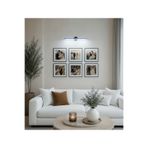 aplimax Beyaz Işık modern Kablosuz Lamba Aplik 33cm Premium Pilli LED Duvar Ayna Mutfak Banyo Dolap