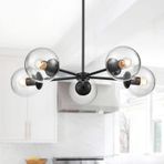Apliqa 3316-05-BL Venon 5 Li Siyah Avize