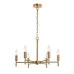 Apliqa 3327-06-GL Vaneo 6 Lı Gold Avize