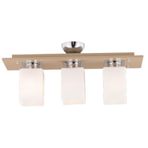 Apliqa 3337-03-S-CF Atlas 3 Lü Sıralı Kahve Avize