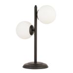 Apliqa 3600-1M-BL Siena 2li Siyah Dekoratif Abajur