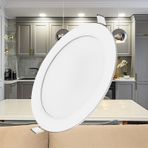Apliqa 6 W 4000 K Gün Işığı-Ilık Beyaz 4'' Sıva Altı Panel Led