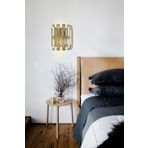 Apliqa 7000-1131-11-19-02 Galliano Eskitme Boyalı Kristal Taşlı Modern Salon Aplik Seti