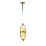 Apliqa Aleya 6 watt 3000K Ledli Bal Camlı Tekli Sarkıt Led Avize