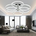 Apliqa Atina Krom Sarkit 204 Watt Led Avize