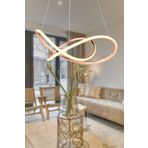 Apliqa Belina Rosegold Sarkit 48 Watt Led Avize
