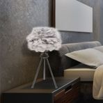 Apliqa BELİNAY SİYAH ABAJUR Masa Lambası Modern Tasarım -Yatak Odası-Salon Abajur