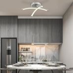 Apliqa Dosse 2Li Krom 15 Watt Plafonyer 3 Renkli Ledli Modern Mutfak Banyo Led Salon Sarkıt Avize - Gri