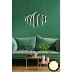 Apliqa Elegant Sarkıt 98 Watt 3 Renkli Led Avize