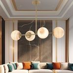Apliqa Erda 4lü Eskitme Avize Modern Mutfak Yemek Masası Üstü Yatak Odası Salon Avize Altın